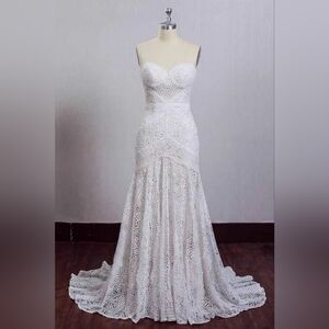 NWOT Liposa Bohemian Wedding Dress